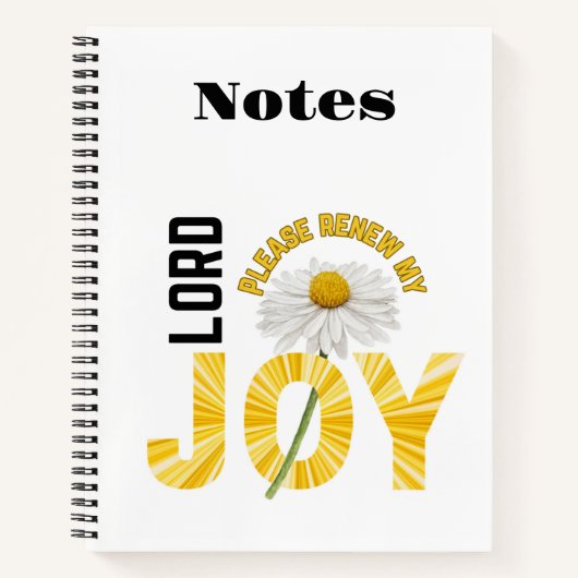 Notebook Notizblock (Vorderseite)