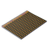 Notebook Notizblock (Linke Seite)