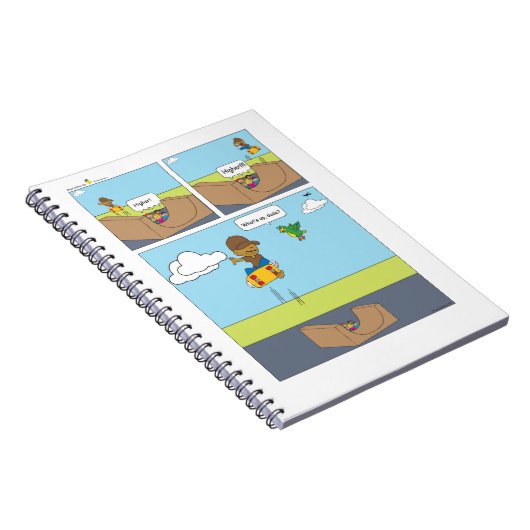 Notebook Notizblock (Rechte Seite)