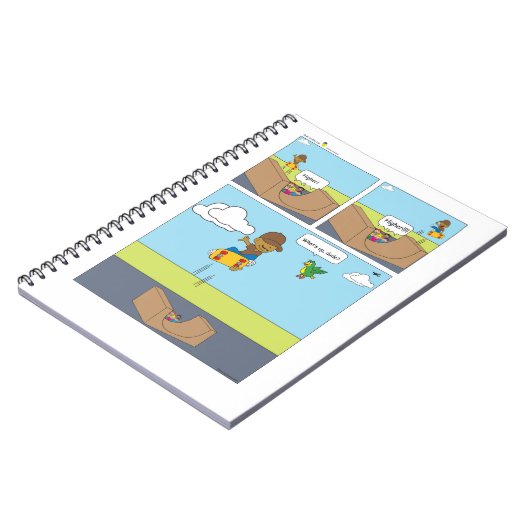 Notebook Notizblock (Linke Seite)