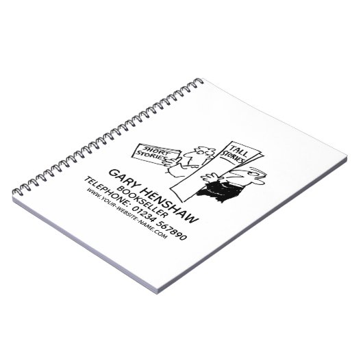 Notebook Notizblock (Linke Seite)