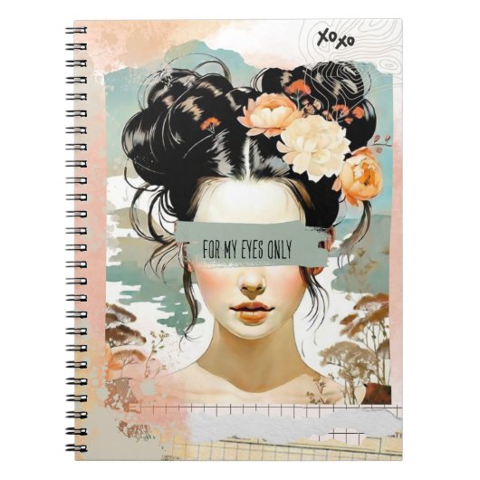 Notebook : Nur für meine Augen Notizblock (Vorderseite)