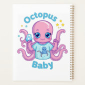 Notebook Octopus Baby  Planer (Rückseite)