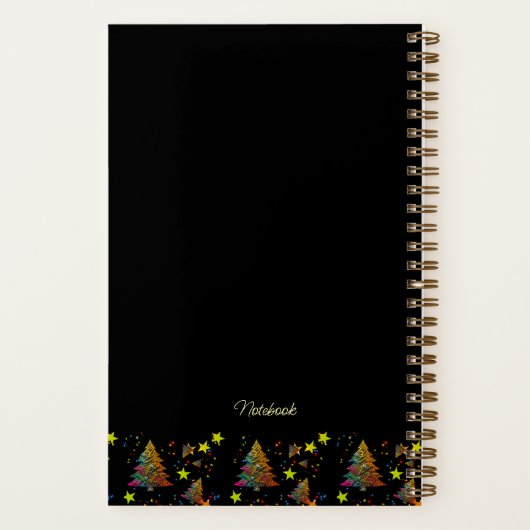 Notebook on a spring notizblock (Rückseite)