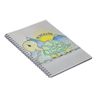 Notebook "One Step at a Time" Notizblock