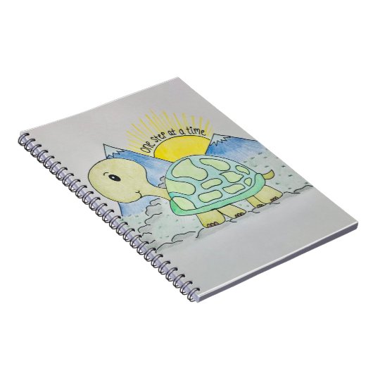 Notebook "One Step at a Time" Notizblock (Rechte Seite)