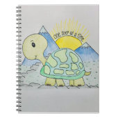 Notebook "One Step at a Time" Notizblock (Vorderseite)