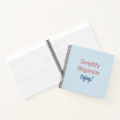 Notebook organisieren notizblock (Innenseite)