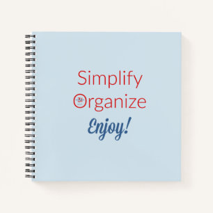 Notebook organisieren notizblock