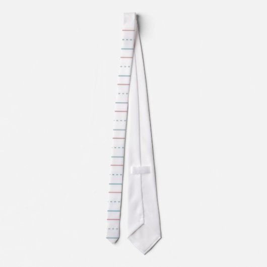 Notebook-Papier Krawatte (Rückseite)