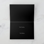 Notebook-PC-Grußkarte Karte (Innenseite)