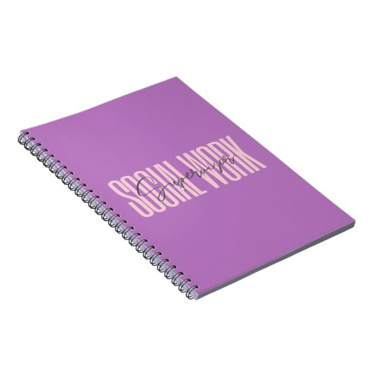 Notebook-PCs für soziale Arbeit Notizblock (Rechte Seite)