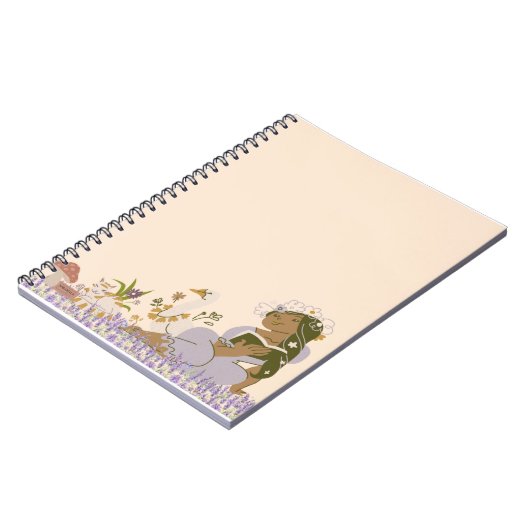 Notebook-PCs, Girl Reading a Book Notizblock (Linke Seite)