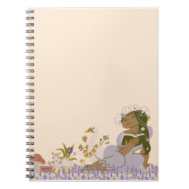 Notebook-PCs, Girl Reading a Book Notizblock
