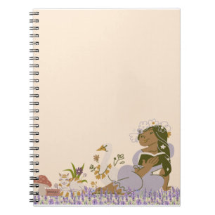 Notebook-PCs, Girl Reading a Book Notizblock