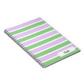 Notebook-PCs mit den Fotos Weiß, Lilac und Grüne S Notizblock (Rechte Seite)