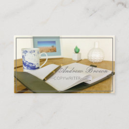 Notebook-PCs mit Kopierer-Visitenkarte Visitenkarte