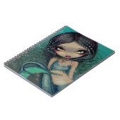 Notebook "Pearl Swirl Mermaid" Notizblock (Linke Seite)