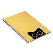 Notebook Peeking Cat Notizblock (Rechte Seite)