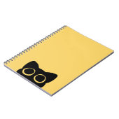 Notebook Peeking Cat Notizblock (Linke Seite)