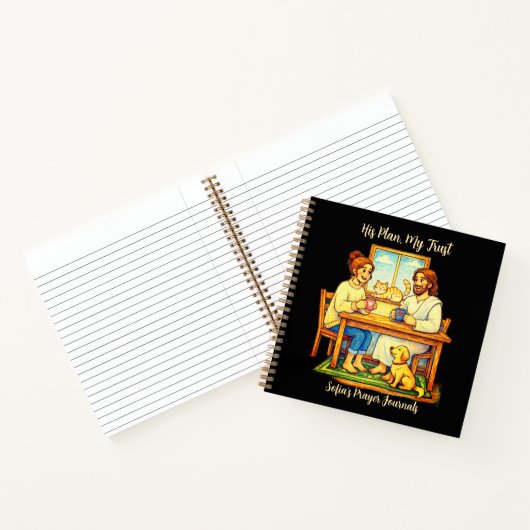 Notebook Personalized Jesus Prayer Journal faith Notizblock (Innenseite)