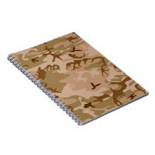 Notebook-Planer der Wüste Sand Camouflage Notizblock (Rechte Seite)