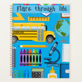 Notebook-Planer, Lehrer, Schüler Planer (Vorderseite)