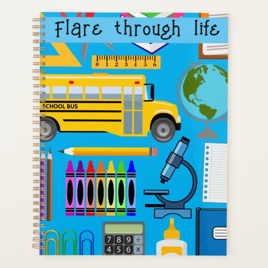 Notebook-Planer, Lehrer, Schüler Planer (Vorderseite)