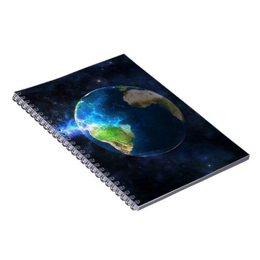 Notebook-Planet Erde Notizblock (Rechte Seite)