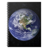 Notebook-Planet Erde Notizblock (Vorderseite)