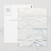 Notebook-Postkarte Postkarte (Vorne/Hinten)