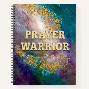 Notebook PRAYER WARRIOR (Cosmos) Notizblock