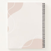 Notebook Quotes – “Notes Today, Genius Tomorrow” Notizblock (Rückseite)