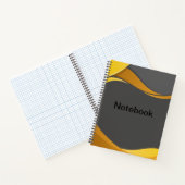 Notebook-Regisseur: Drehschrift Spiral Notizblock (Innenseite)