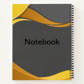 Notebook-Regisseur: Drehschrift Spiral Notizblock (Rückseite)