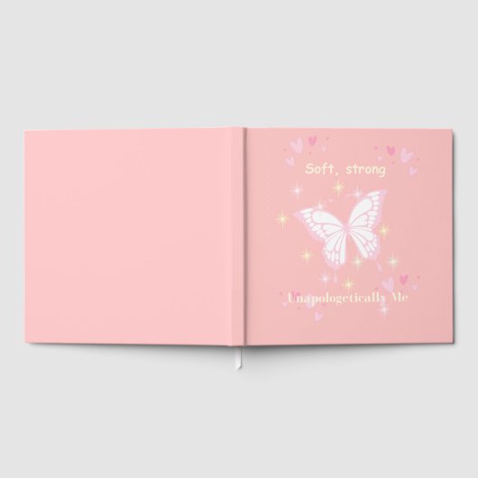 Notebook - rosa Empowerment-Journal Gästebuch (Voll)