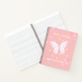 Notebook - rosa Empowerment-Journal Notizblock (Innenseite)