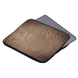 Notebook-Rückenleeve Modernes Abstraktes Wavy-Desi Laptopschutzhülle