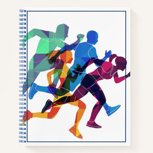 Notebook-Runners Notizblock (Vorderseite)