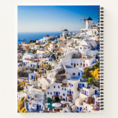 Notebook Santorini Notizbuch (Rückseite)
