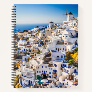 Notebook Santorini Notizbuch