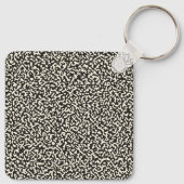 Notebook-Schlüsselanhänger für Schwarz Schlüsselanhänger (Rückseite)