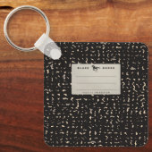 Notebook-Schlüsselanhänger für Silver-Komposition Schlüsselanhänger (Vorderseite)