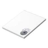 Notebook - Schmetterlinge, die aus einem Stein-Edi Notizblock (Rotiert)