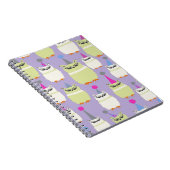 Notebook - Schrei-Schüsseln für Trauben! Notizblock (Rechte Seite)