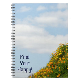 Notebook-SchülerInnen-NotebookFinden Sie Ihr Glück Notizblock