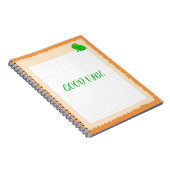 Notebook-Seitenblätter mit Frog, Foto-Notebook Notizblock (Rechte Seite)