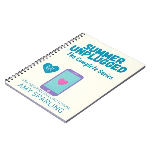 Notebook-Serie im Sommer Notizblock (Linke Seite)