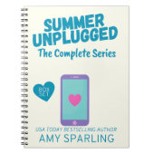 Notebook-Serie im Sommer Notizblock (Vorderseite)