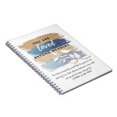 Notebook - Sie lieben alles, was Sie wollen Notizblock (Rechte Seite)